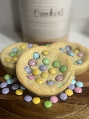M&M Sugar Cookie — order online from Cookie Corner Treats