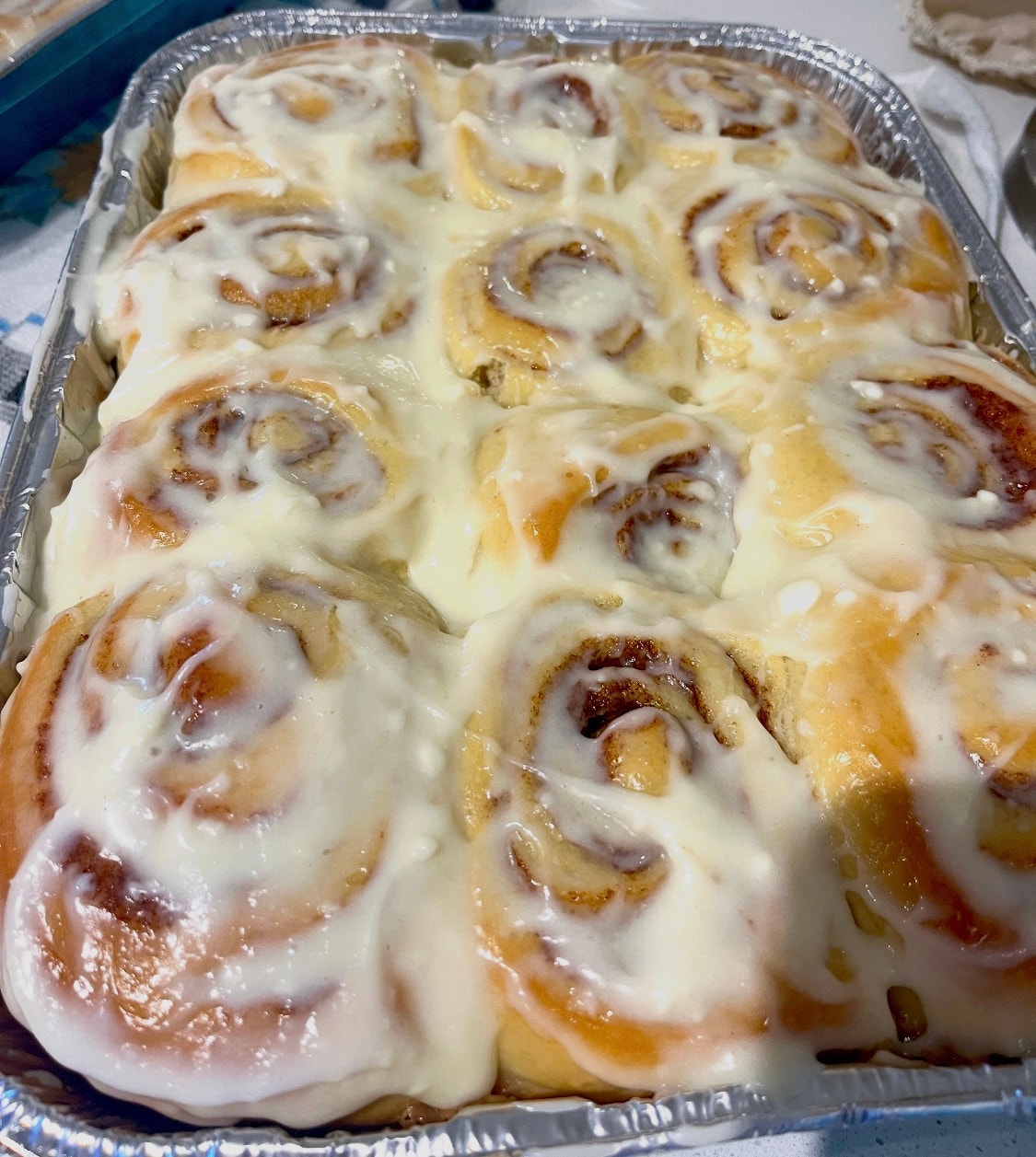 Homemade sourdough cinnamon rolls — local order only